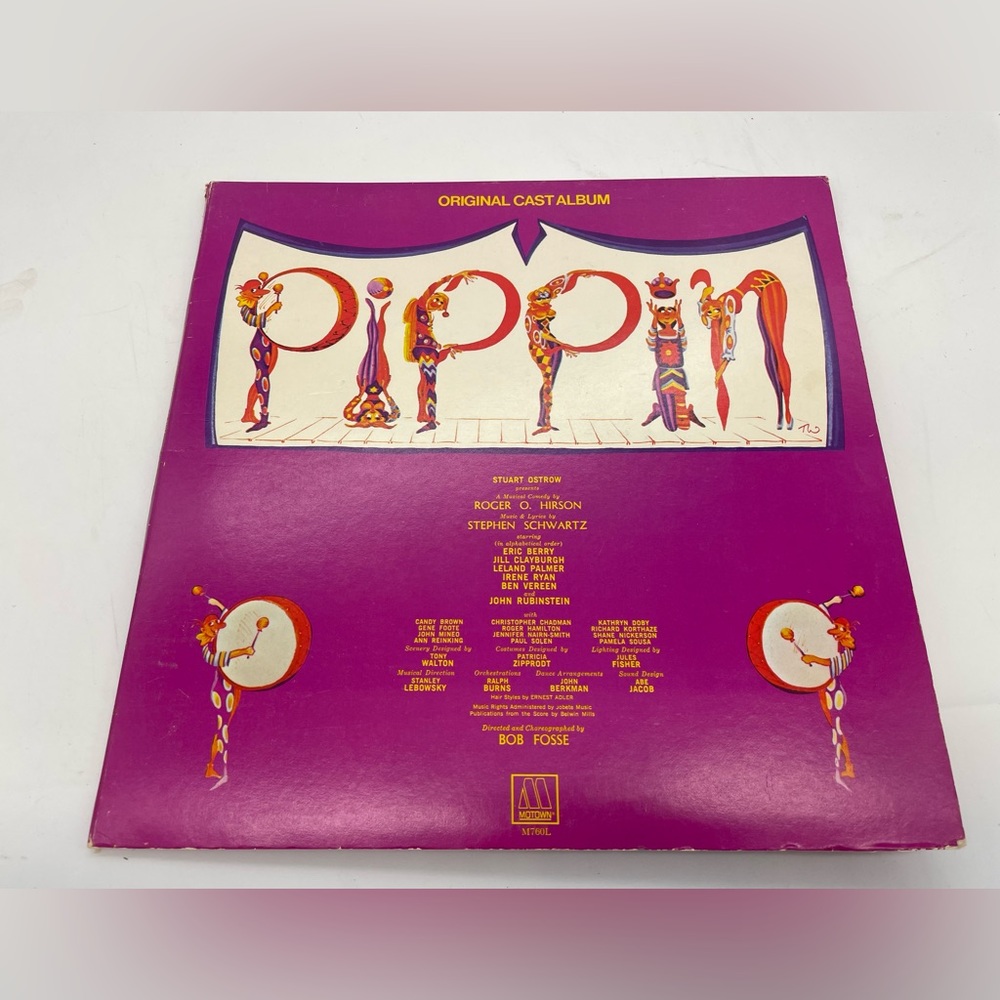 Various – Pippin (Original Cast) - 1972 - Motown M760L Vinyl LP